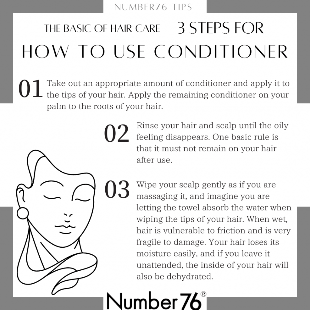 3 Steps for How TO USE Conditioner
