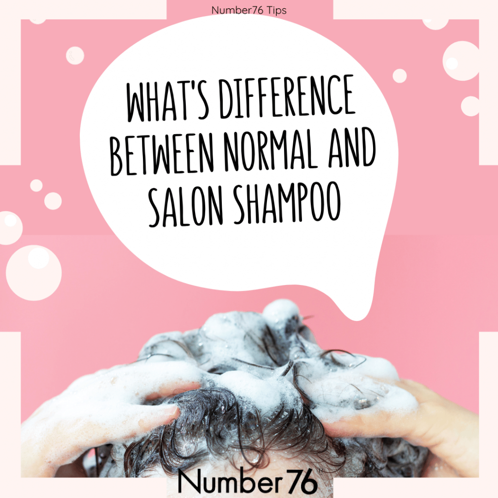 What's difference between normal and salon shampoo