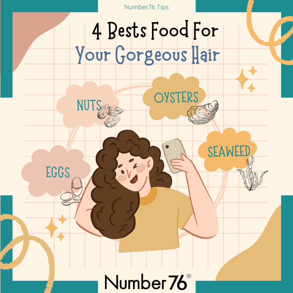 4 Best Foods For Your Gorgeous Hair