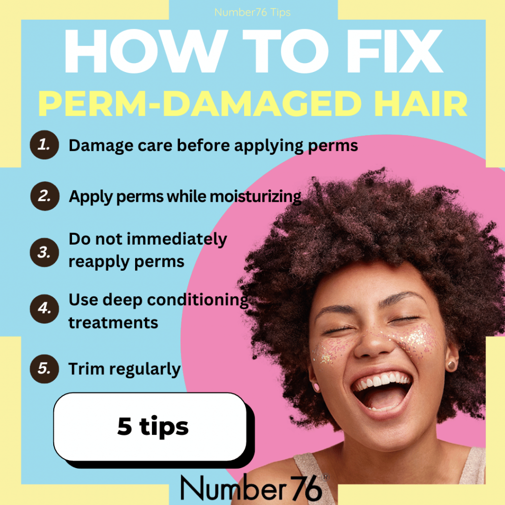 5 Tips for How To Fix Perm-Damaged Hair - Number76 Indonesia