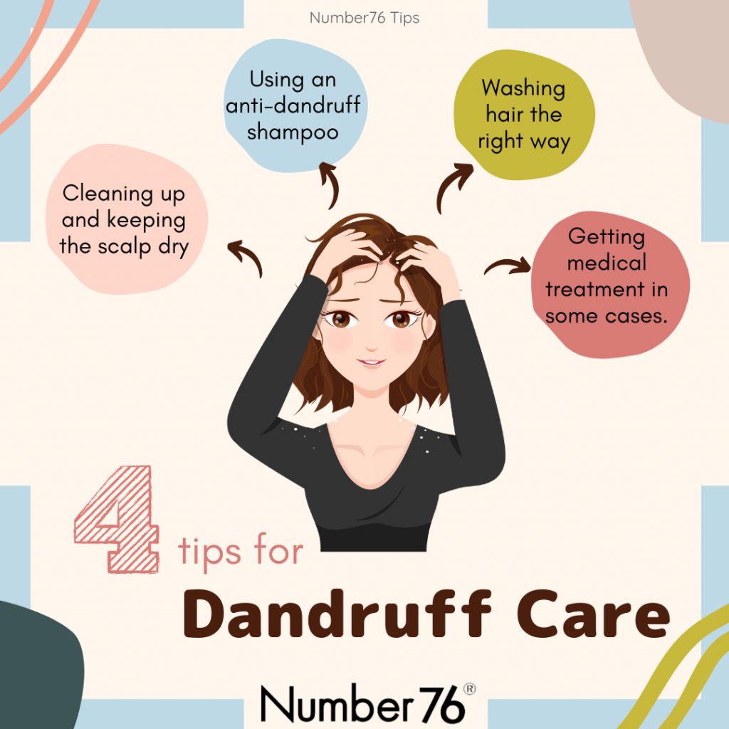 4 Tips For Dandruff Care